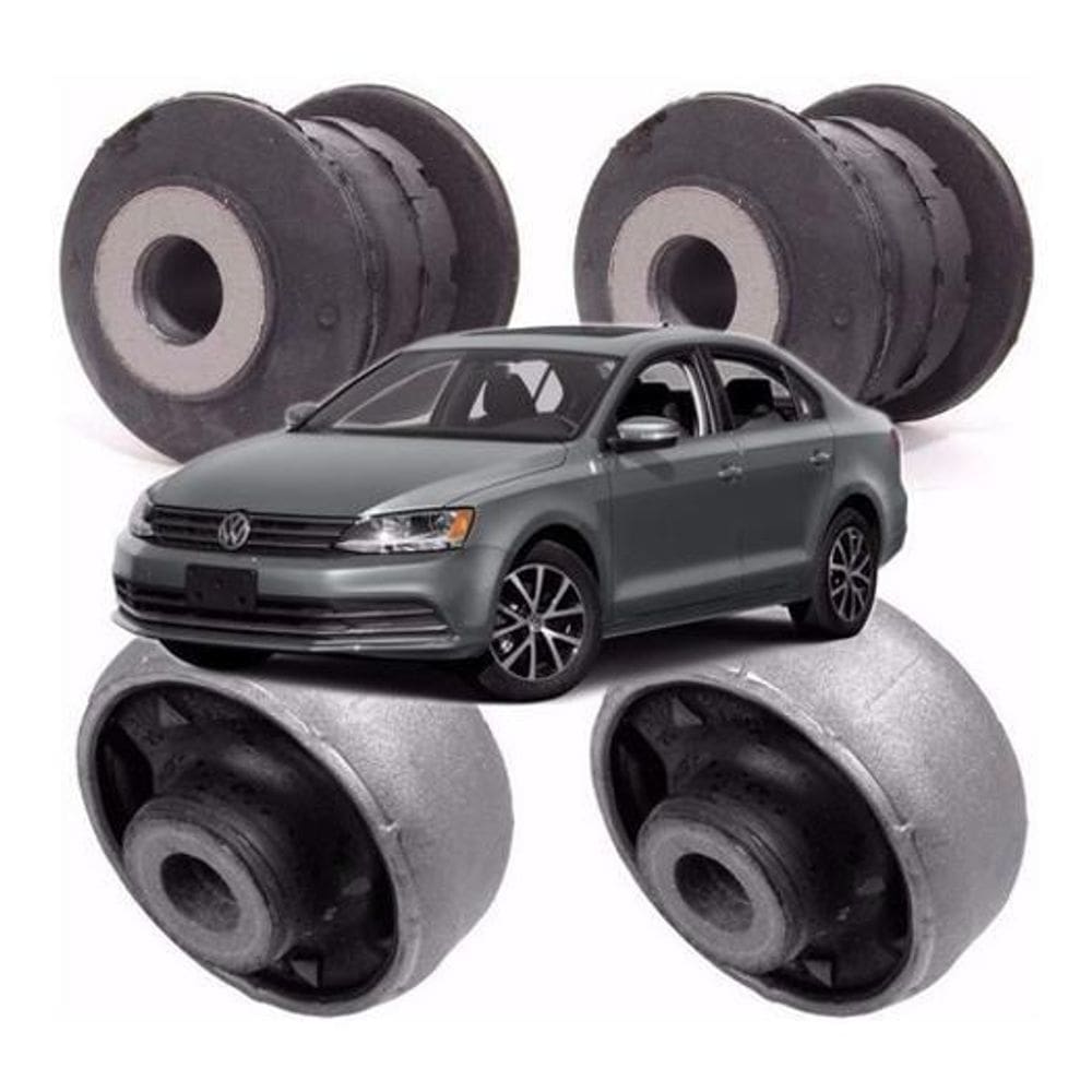 Kit Buchas Bandejas Balanças Dianteira Jetta 2013 Ate 2016