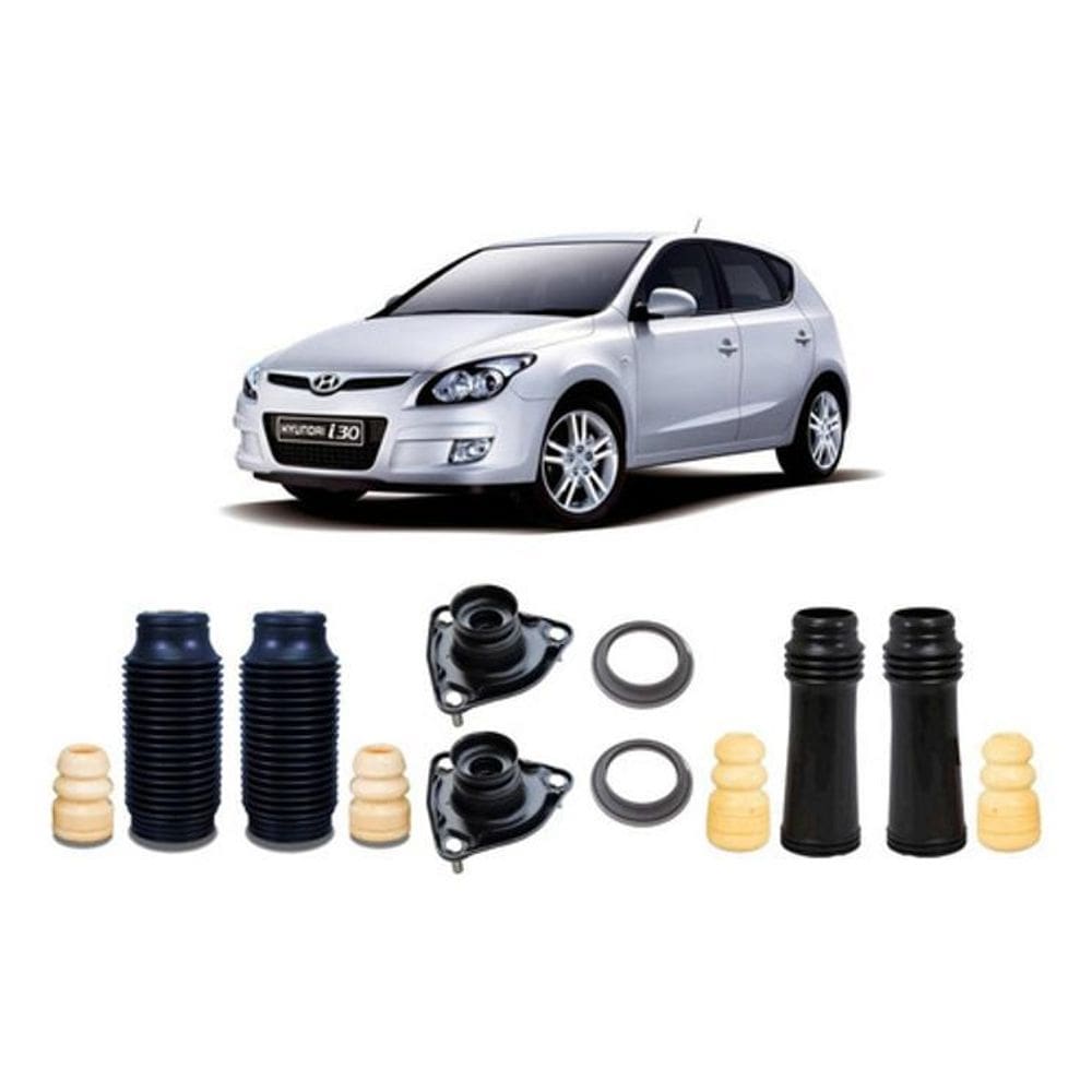 Kit 4 Coxim Batente I30 2010 11 2012
