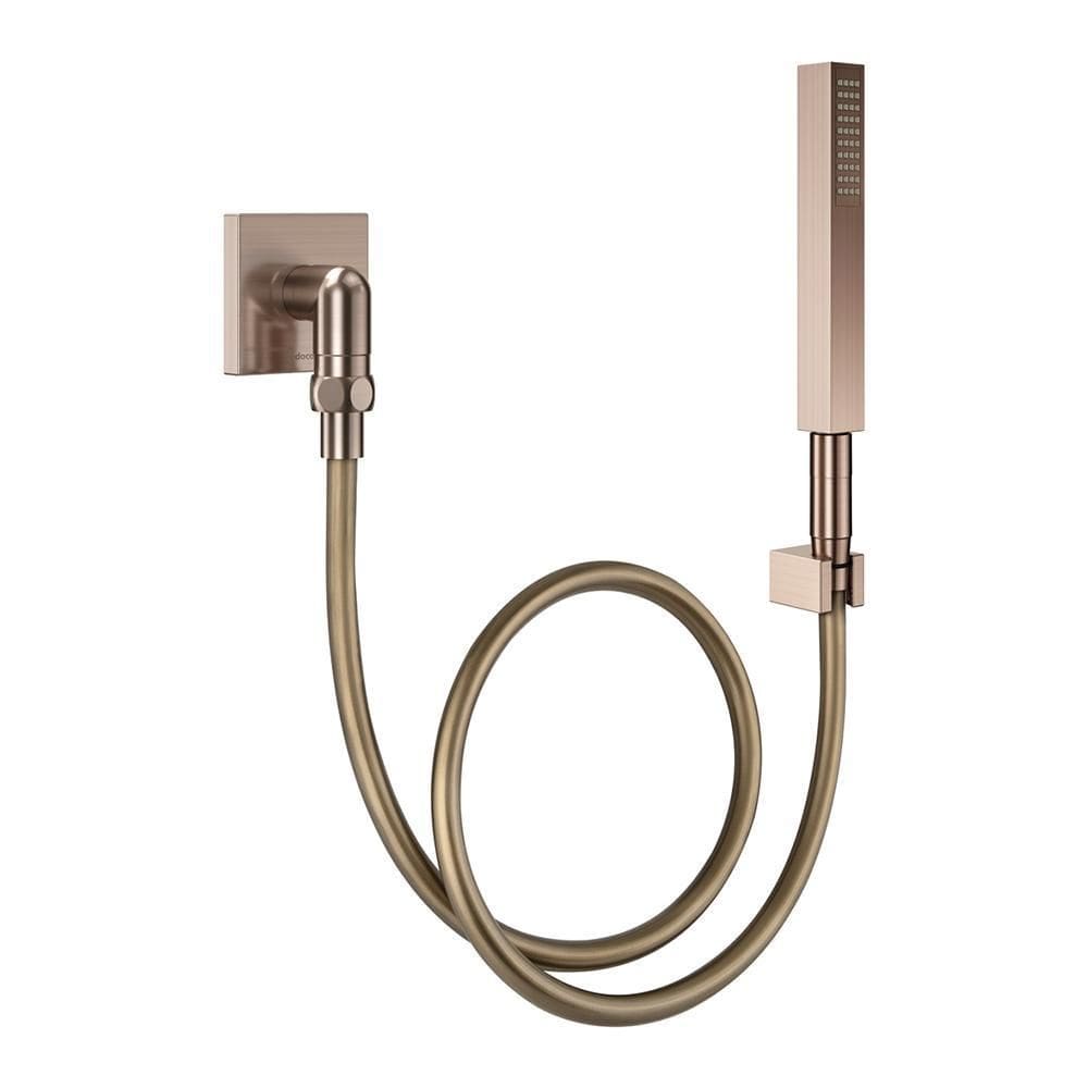 Ducha Manual Com Joelho 90 Docol Square 1834769 Cobre Escov