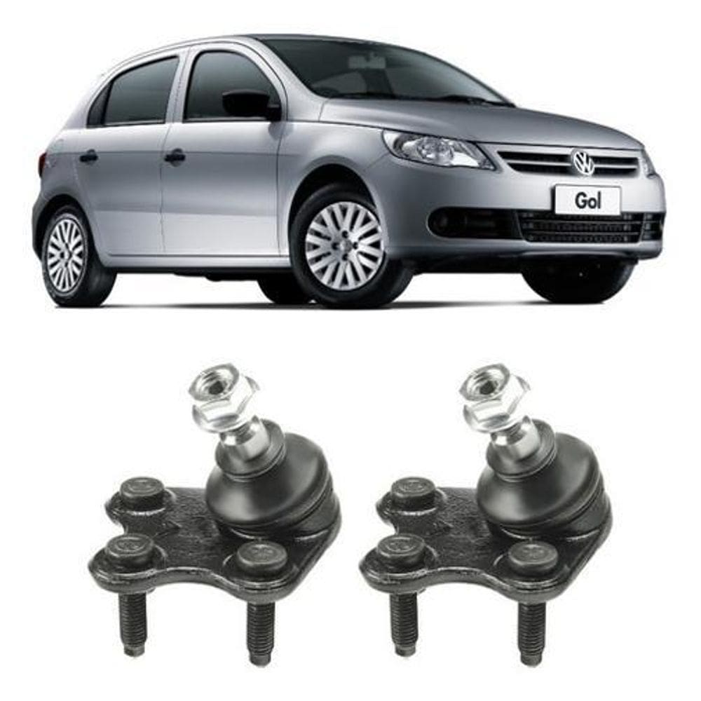 Par Pivô Da Suspensão Dianteira Volkswagen Gol 2008 2009 10