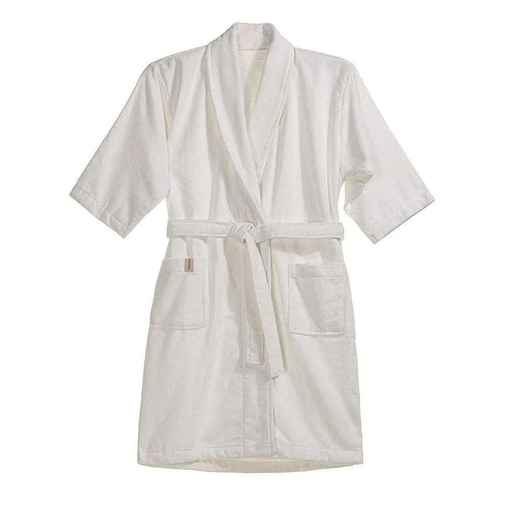 Roupão Veluto Unissex 100% Algodão 390G/M Manga 3/4 Luxo