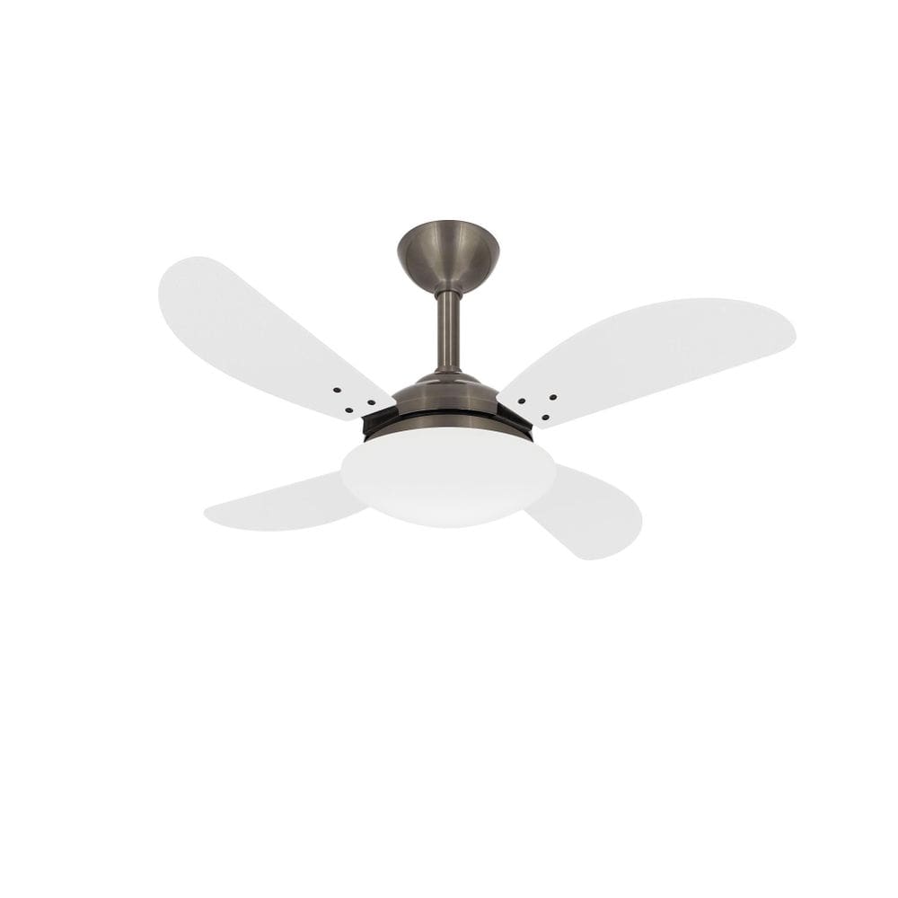 Ventilador Teto Econômico Fly Bronze 4 Pás Sala Ventax 220V