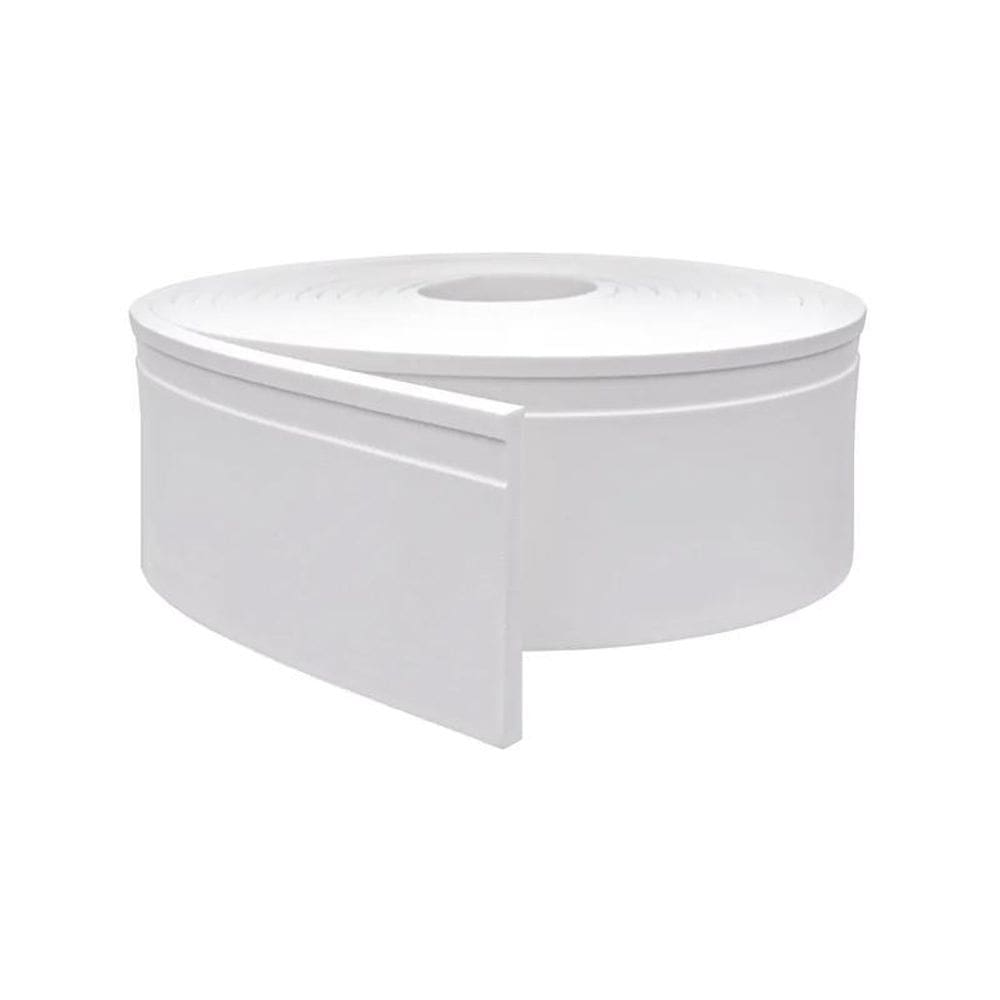 Rodapé De Eva Autocolante Rp16 15Cm Branco 2,5 Metros