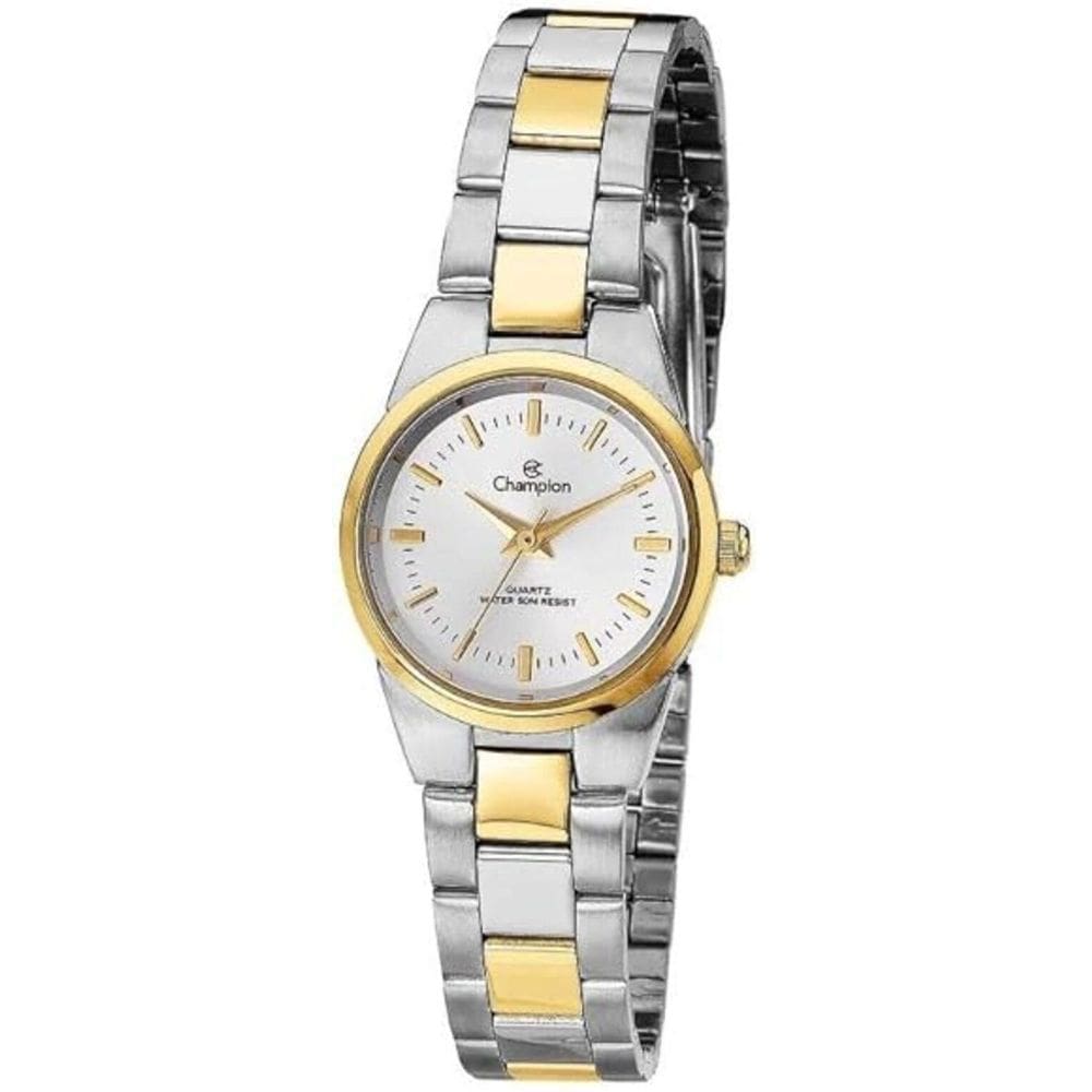 Kit Relogio Champion Feminino Ch24517W Misto Pequeno