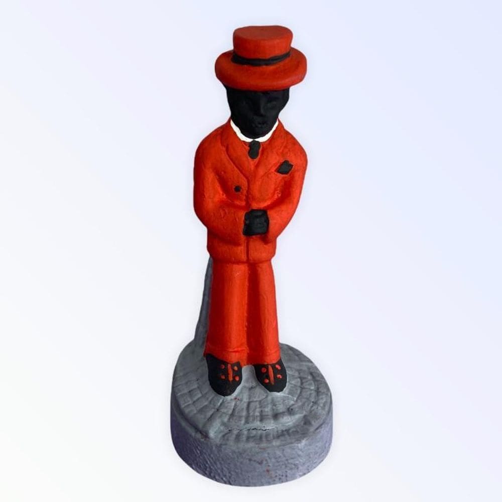 Escultura Zé Pelintra Em Resina 10 Cm - Selecione A Cor