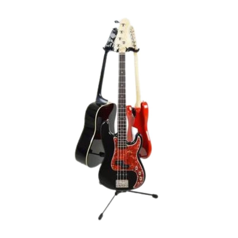 Suporte Para 3 Instrumentos De Corda G30 Metal Preto Ask