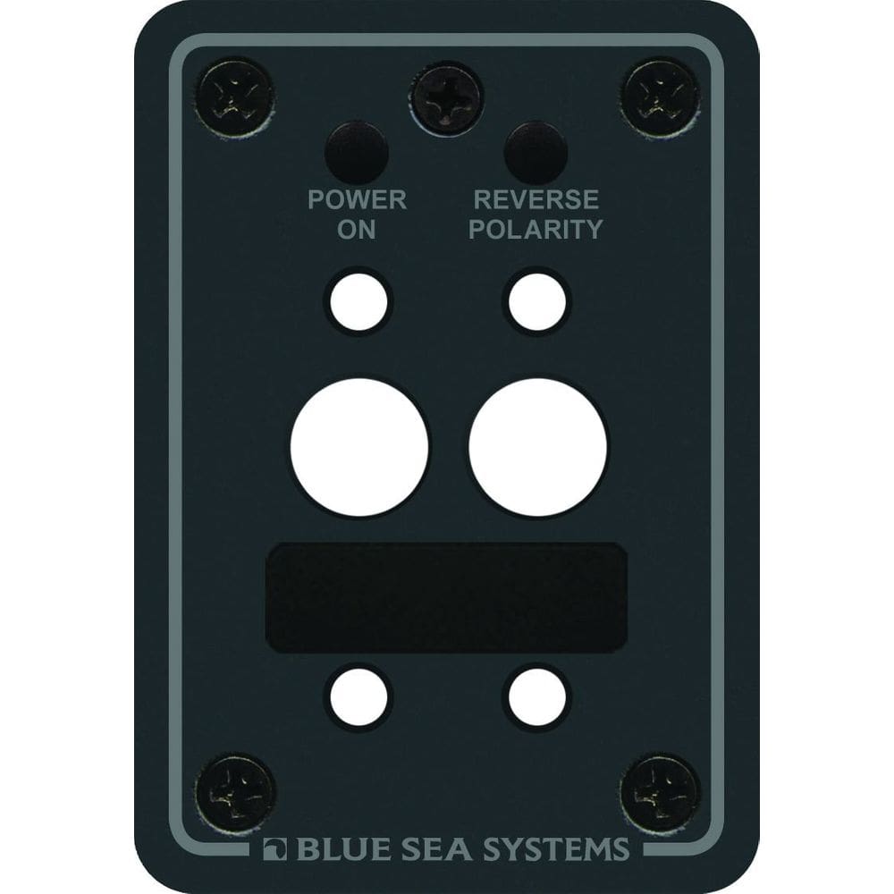 Painel de montagem em branco duplo Blue Sea Systems 8173 A-Series