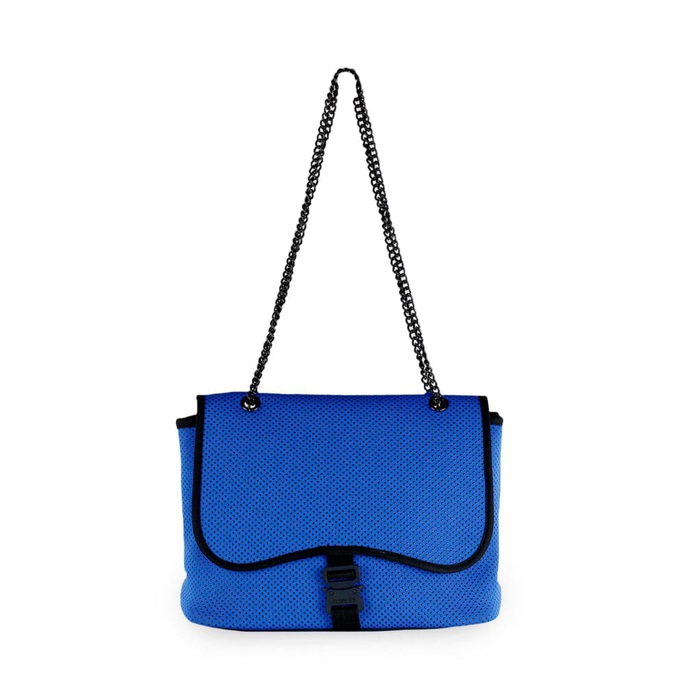 Bolsa POPUPS Flap Crossbody Neoprene resistente à água Royal