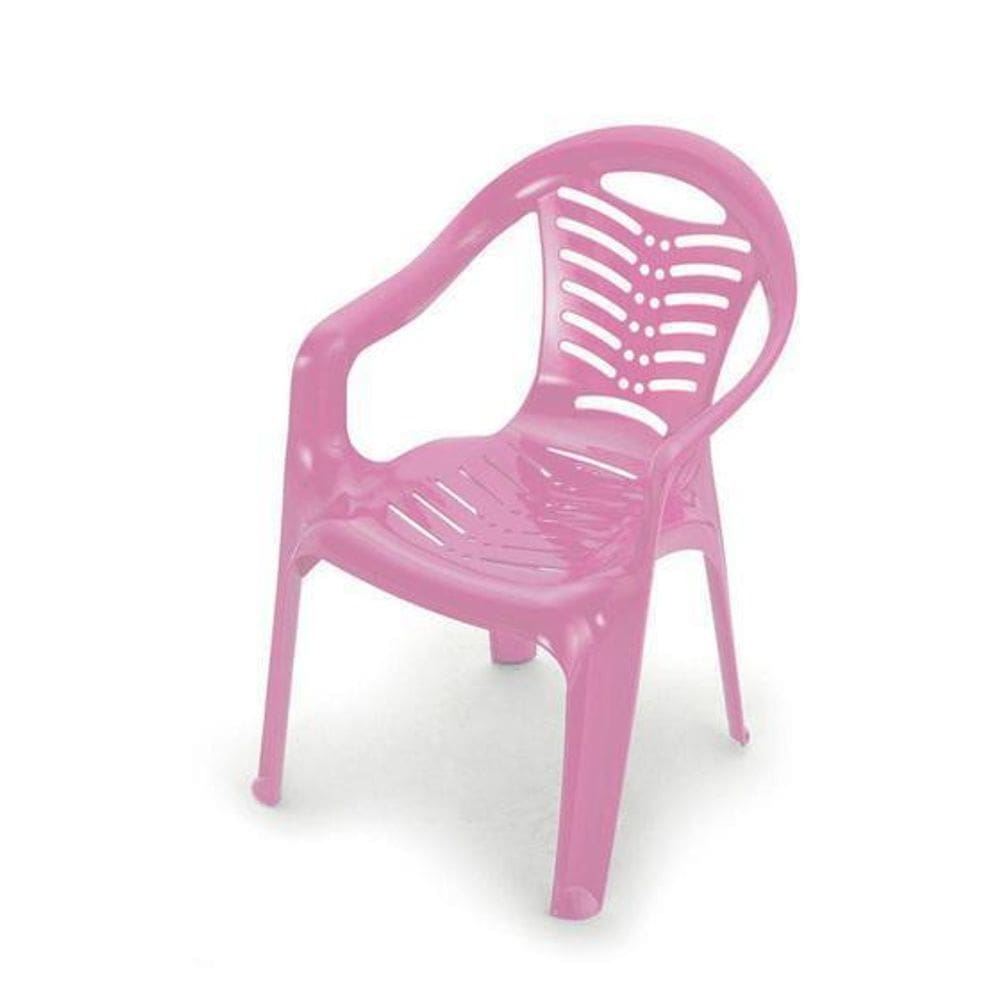 Cadeira Infantil Rosa - Plasnorthon