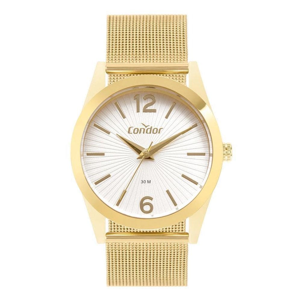 Relógio Analógico Condor Copc21Jco/7D Dourado Copc21Jco 7D