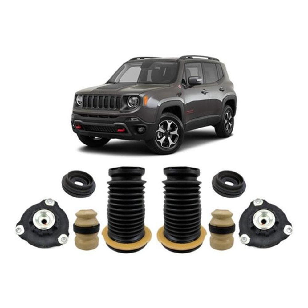Par Kit Coxim Amortecedor Dianteiro Renegade 2018 2019 2020
