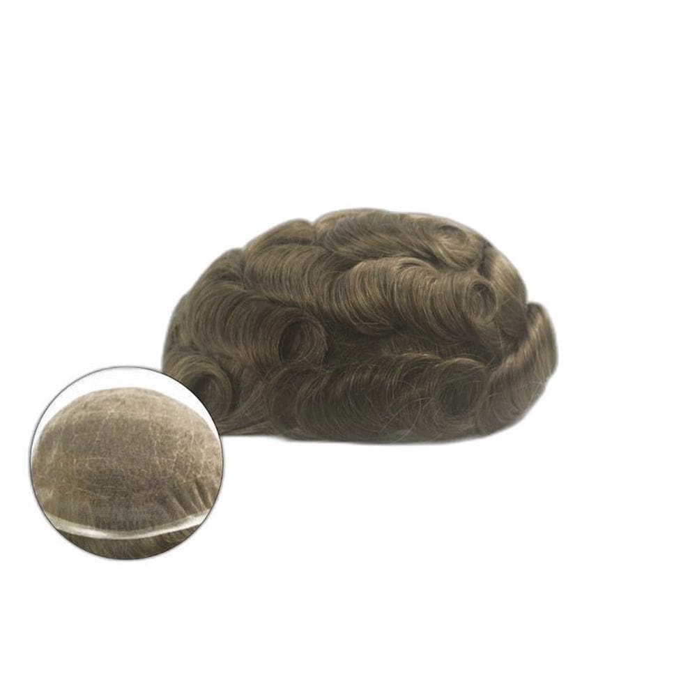 Protese Capilar Full Lace Masculina Francesa  20X25