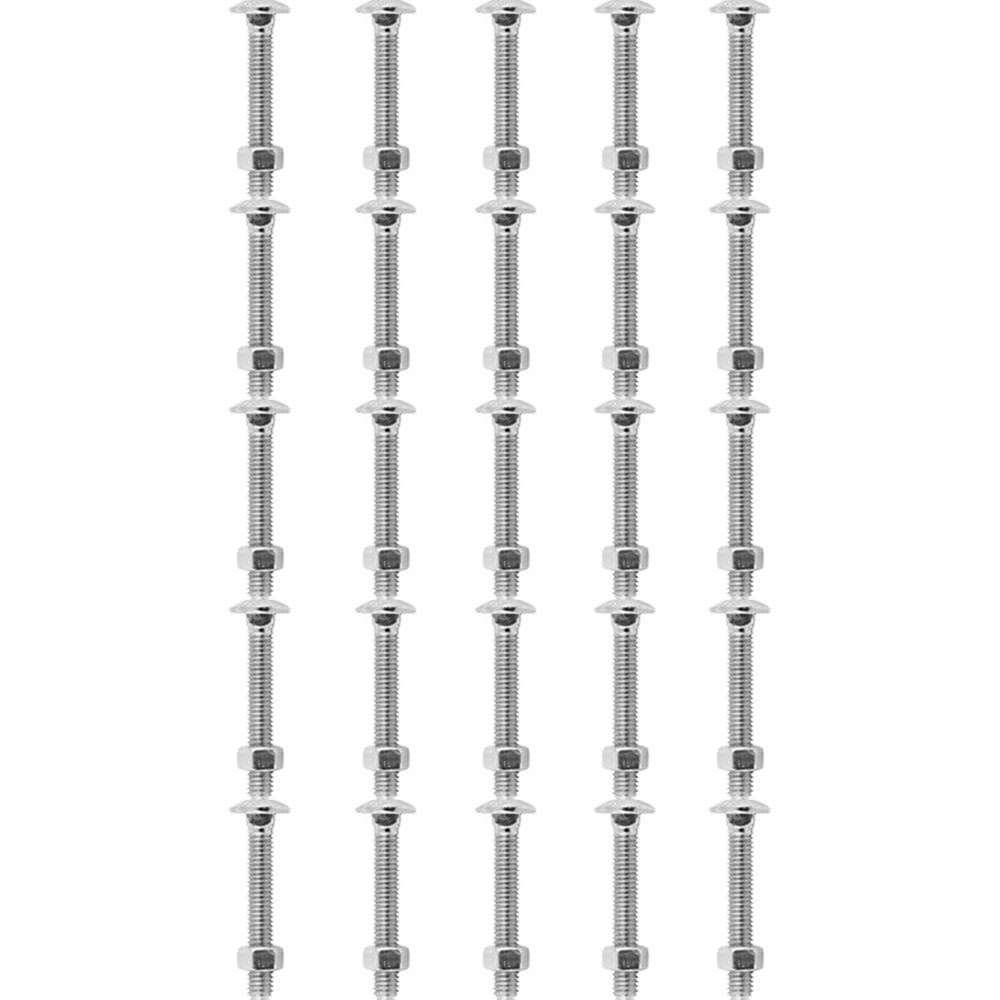 Parafuso Francês Com Porca 3/8`` X 1`` 25Un  53,0021  - Nord