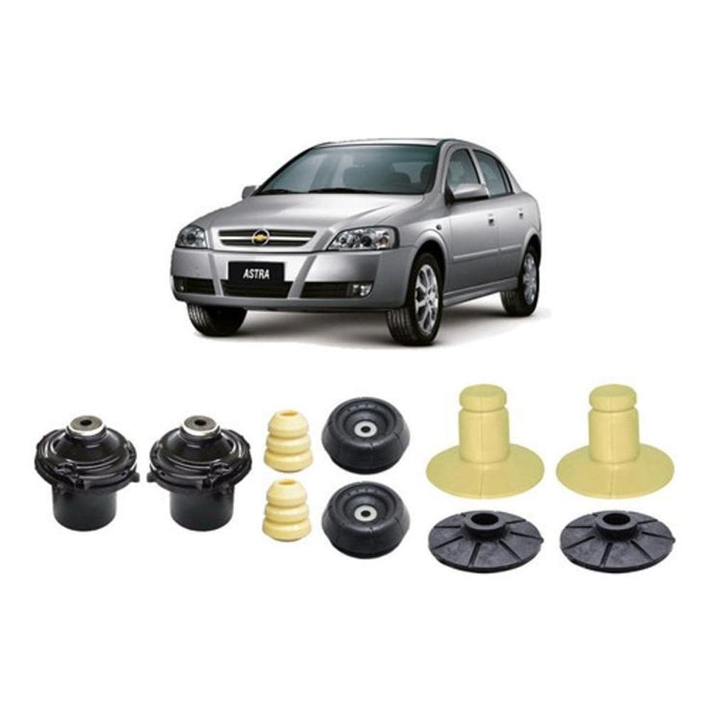 Kit Batente Completo Dianteiro Traseiro Astra 2009 2010 2011