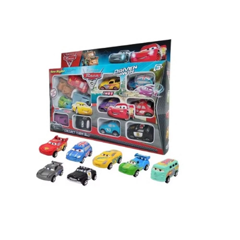 Kit Carros com 12 Unidades