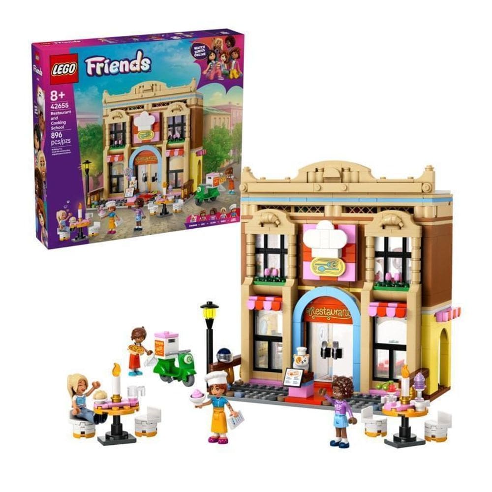 Lego Friends Restaurante E Escola De Culinária 42655