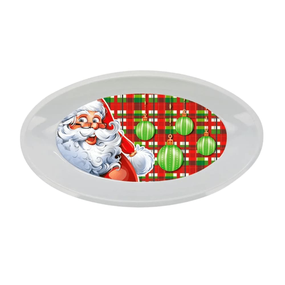 Travessa Natal Oval 30cm Magizi