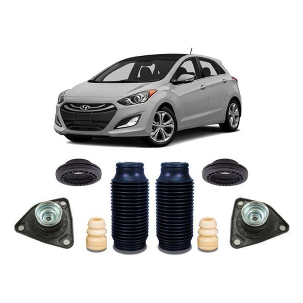 Kit Batente Suspensão Dianteira Hyundai I30 2013 2014 2015