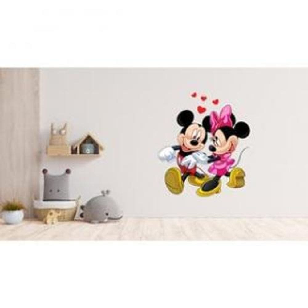 Adesivo De Parede Mickey E Minnie Mod20