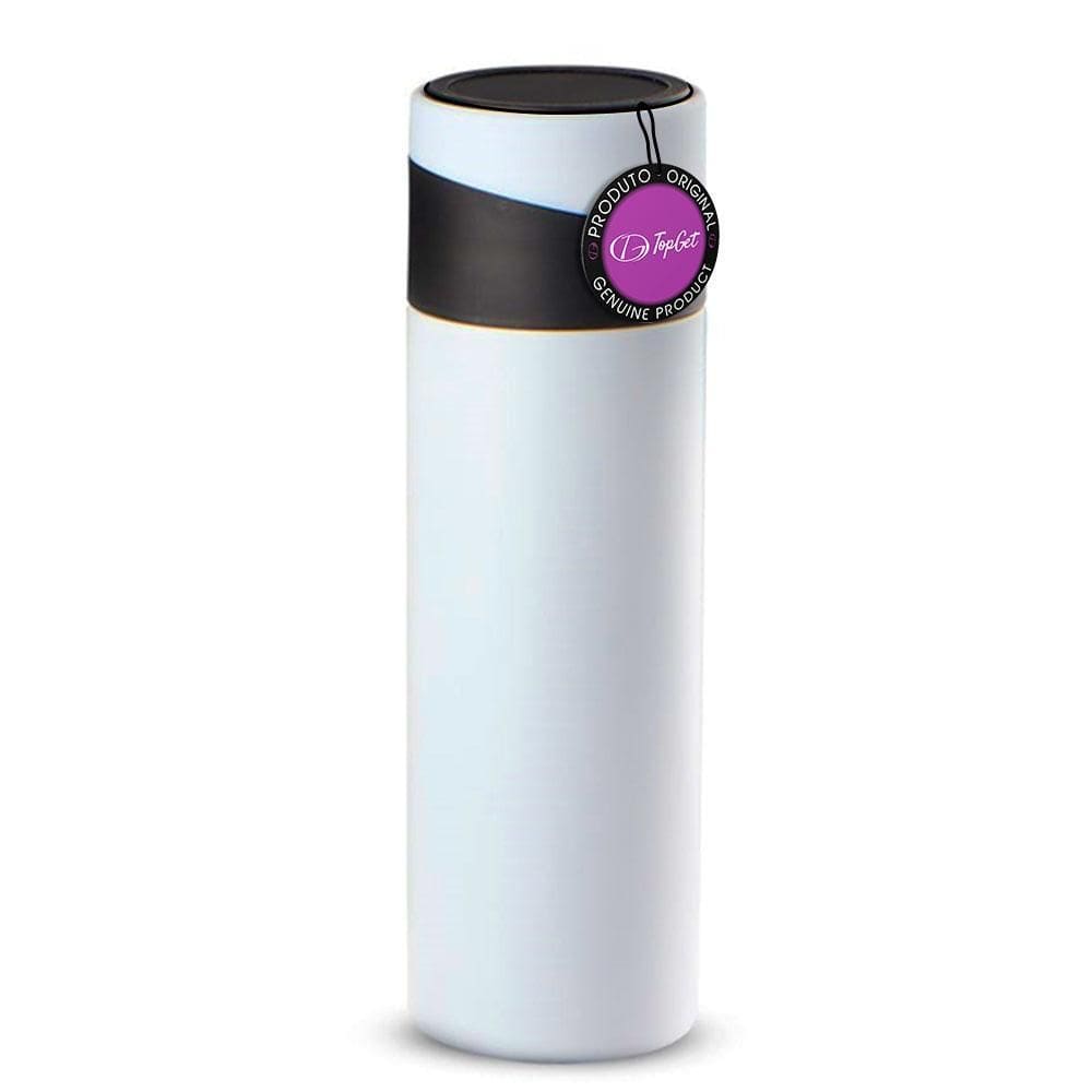 Garrafatérmica Inox 400Ml Apoiocelular Start Topget - Branco