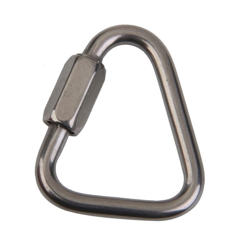 Link Delta Em Aço Inox 316 De 8Mm Com Trava De Segurança