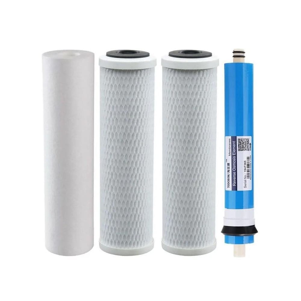 Kit Refil Osmose Reversa Consumo 290 L/Dia Membrana 75Gpd