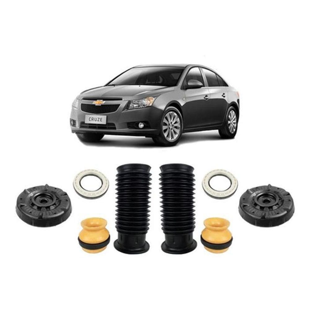 Par Kit Coxim Suspensão Dianteiro Cruze Sedan 2014 2015 2016