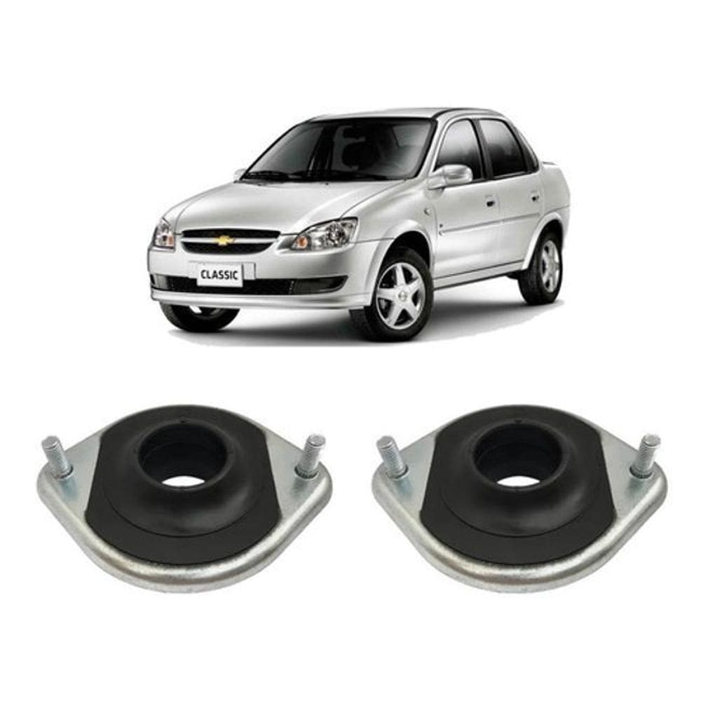 Par Batente Amortecedor Dianteiro Gm Classic 2001 2002 2003