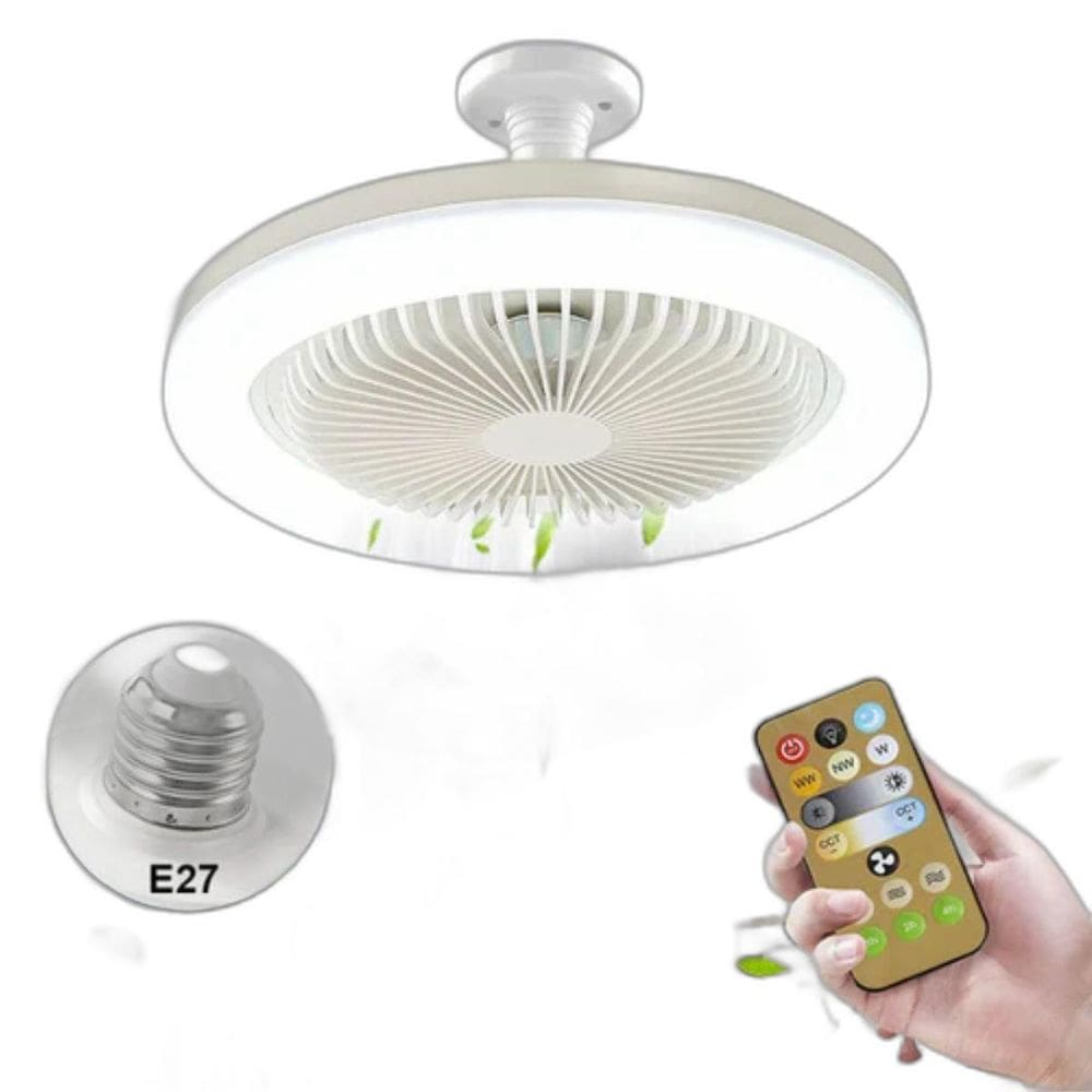 Ventilador De Teto Bivolt Com Luz Led