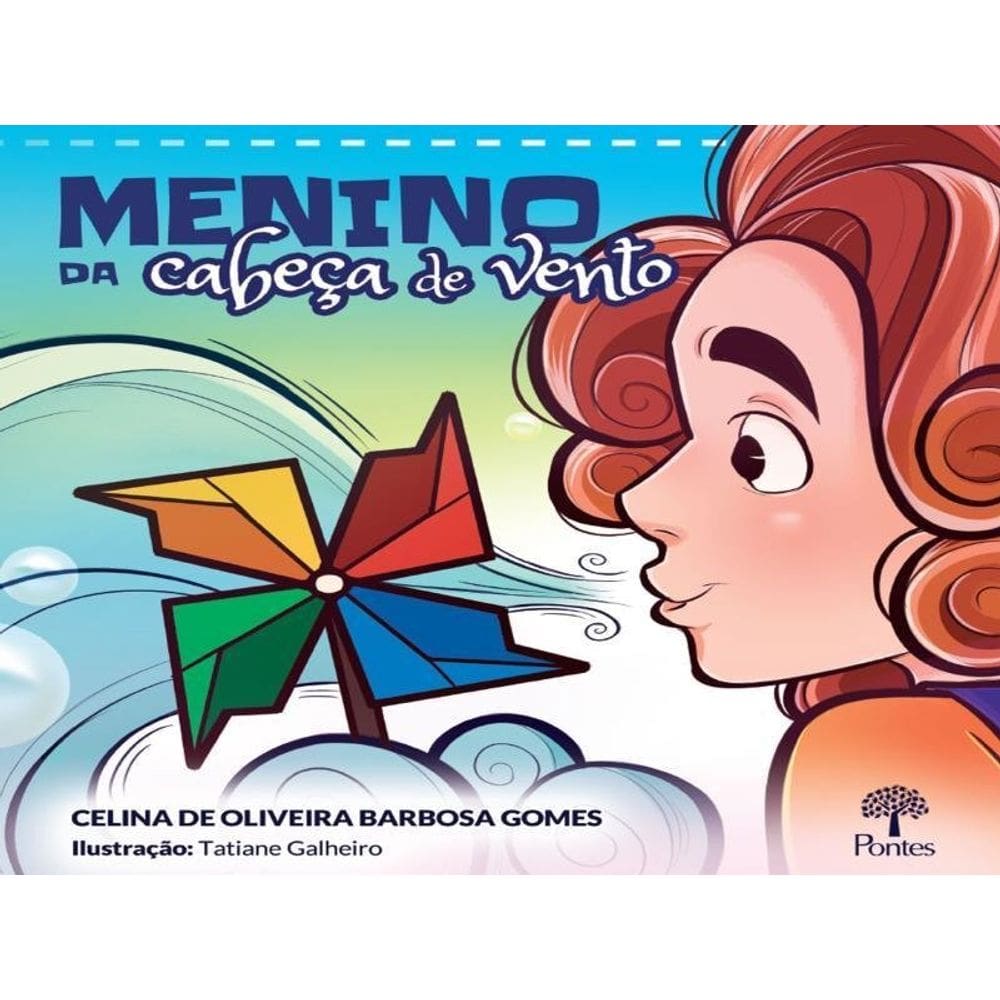 Menino Da Cabeça De Vento