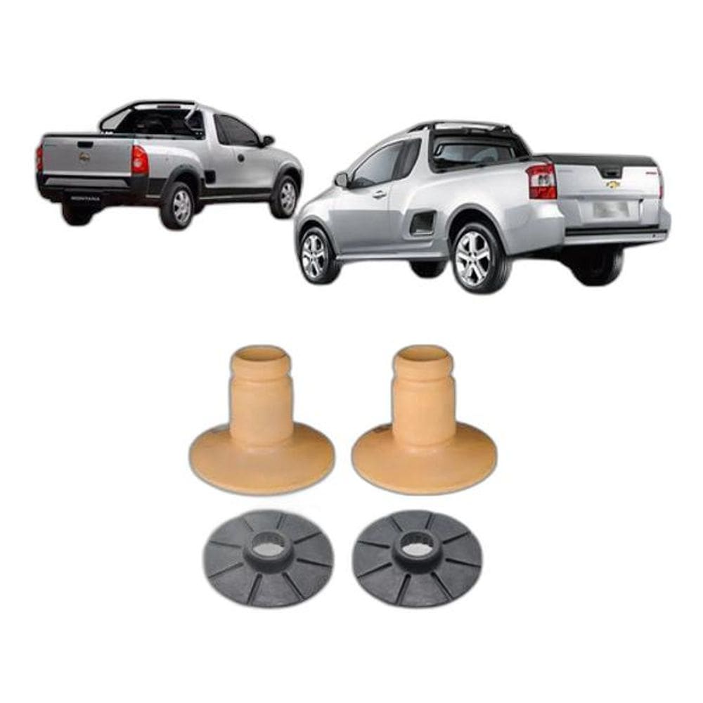 Par Batente Calço Suspensão Traseira Montana 2003 2004 2005