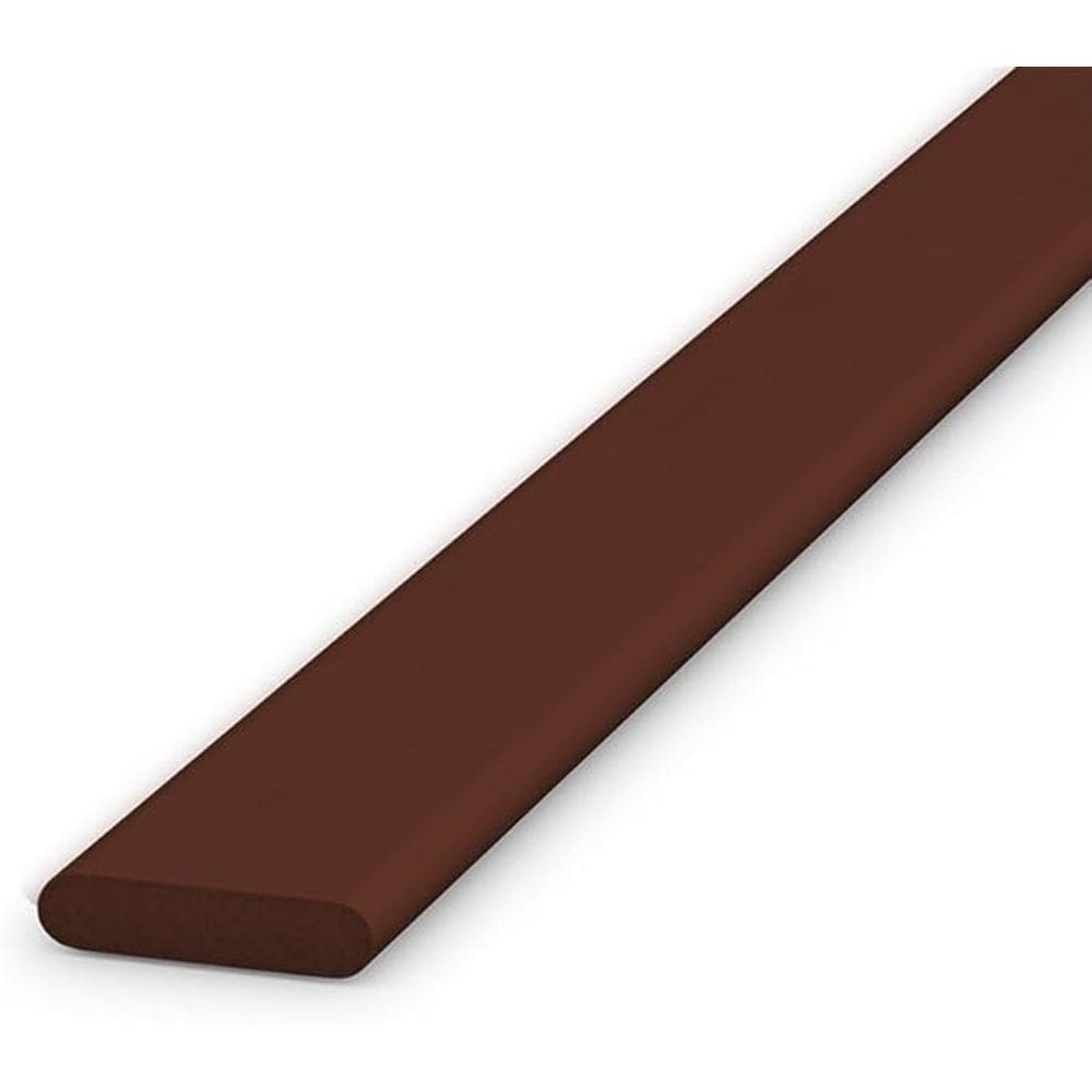Veda Frestas Adesivo 2mm Marrom Isolamento Térmico Vedação Porta Janela