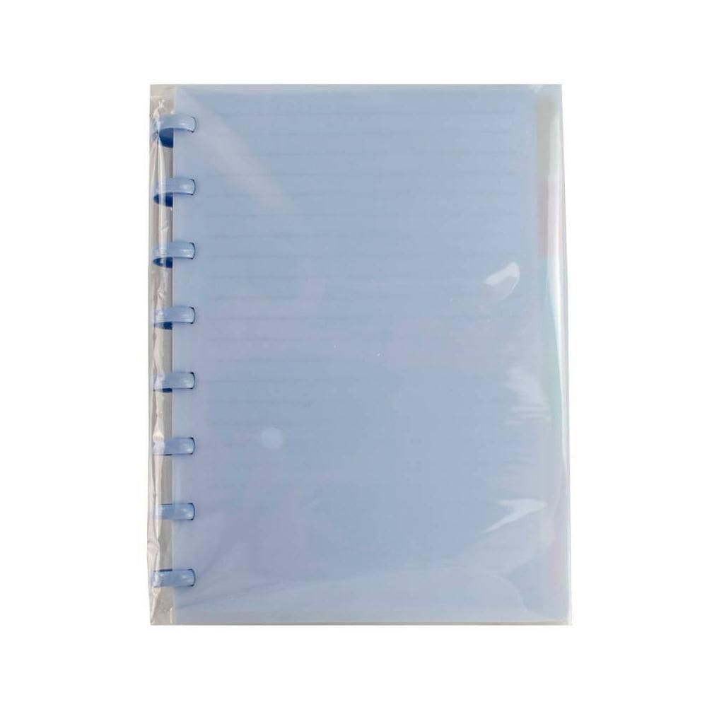 Caderno Disco Em Pp A5 Com 80 Folhas Escolar Yins Paper