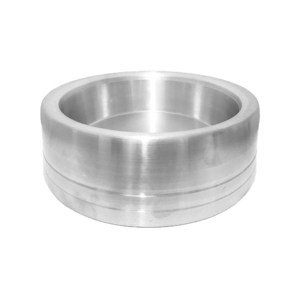 Comedouro Bebedouro Alumínio Pesado Pequeno Para Cães Gatos