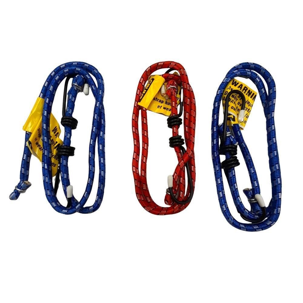 Kit Elástico Extensor com Gancho 90cm 3 Pçs N245079-2-Quanhe