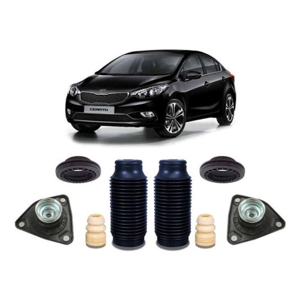 Kit Batente Amortecedor Dianteiro Kia Cerato 2013 2014 2015