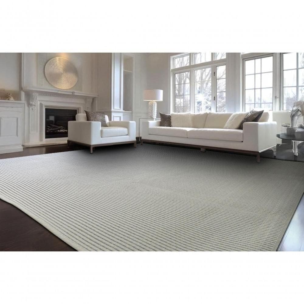 Tapete Artesanal Look Lirio-3 White - 150x200cm