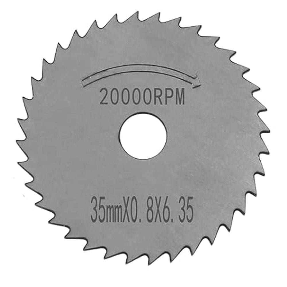 Disco Lâmina De Serra 35Mm Hss 36 Dentes Para Micro Retífica