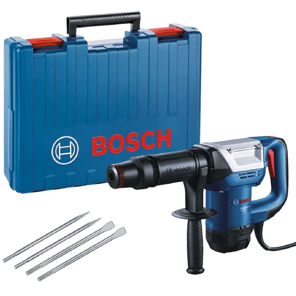 Martelo Demolidor SDS-Max GSH500 220 Volts 4 acessórios + Maleta - 4053423243260 - BOSCH