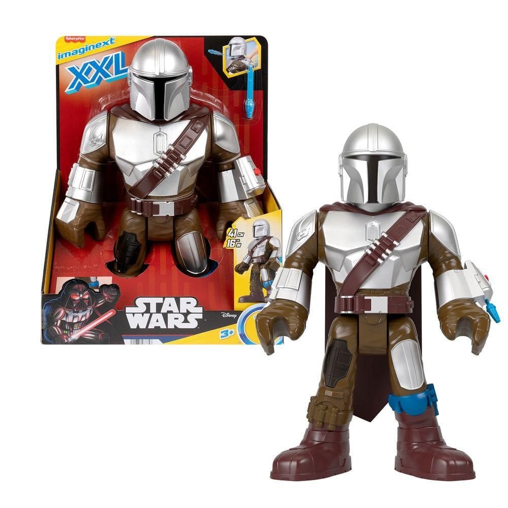 Imaginext Star Wars Figura de Ação XXL Mandalorian - Mattel