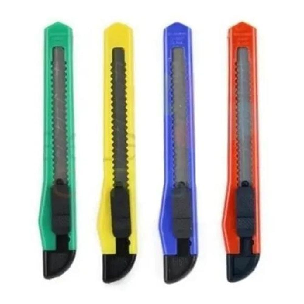 10X Caixa Com 24 Uni Estilete 9Mm Masterprint Premium