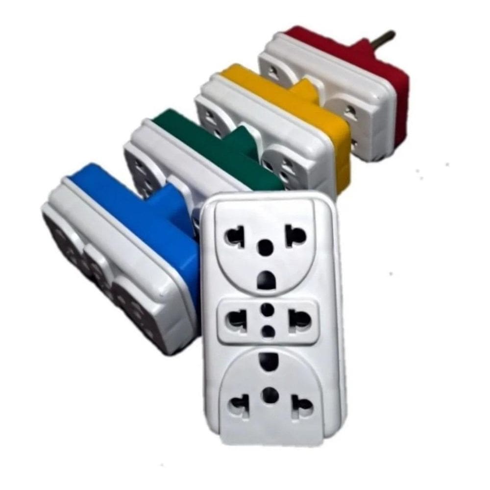 Adaptador Tomada 10 E 20 Amperes Bi Volt Padrao Brasileiro