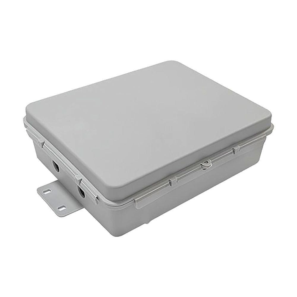 Caixa Hermetica Multitoc Cinza Vedada 25x20x8 Completa