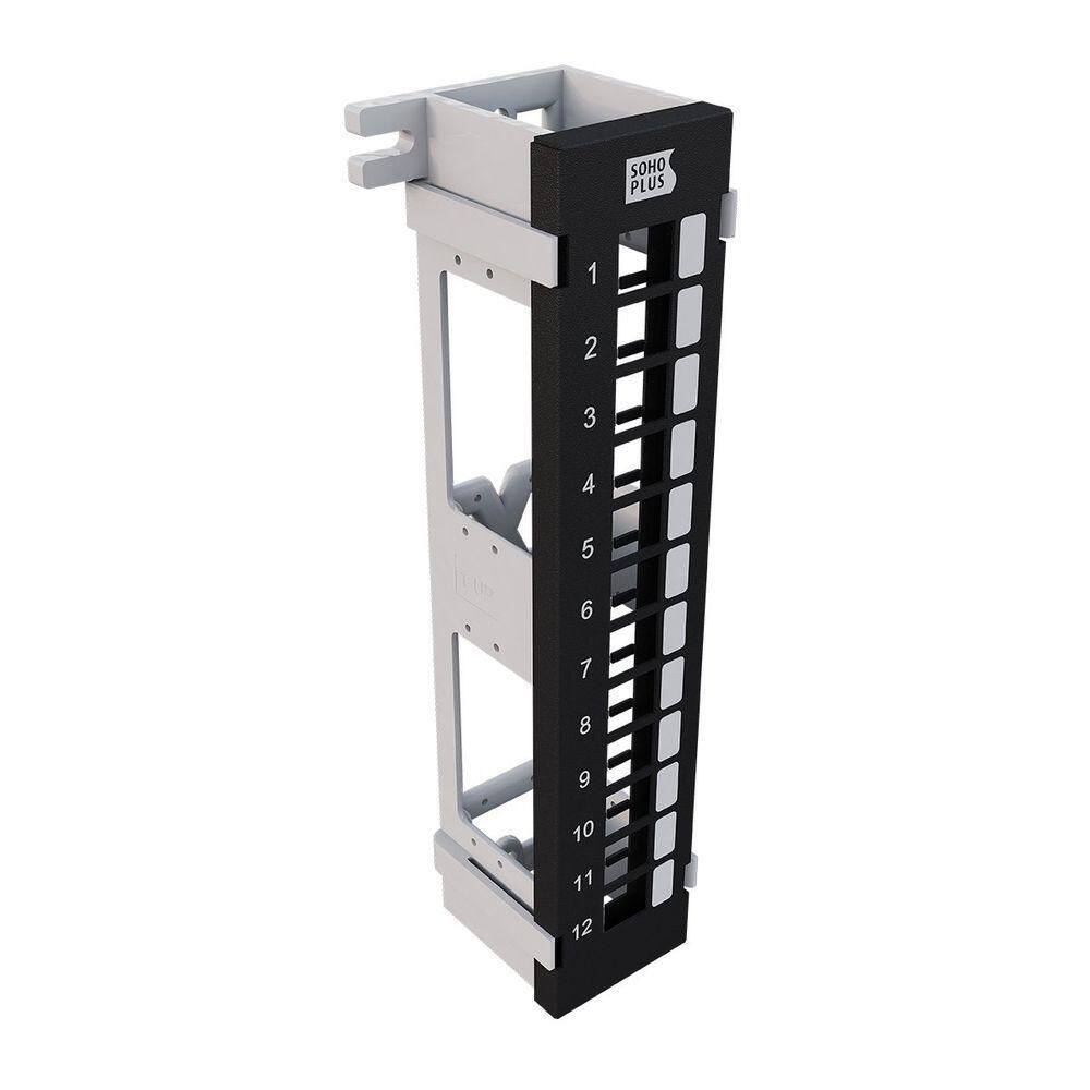 Patch Panel Descarregado 12 Portas De Parede 35050227