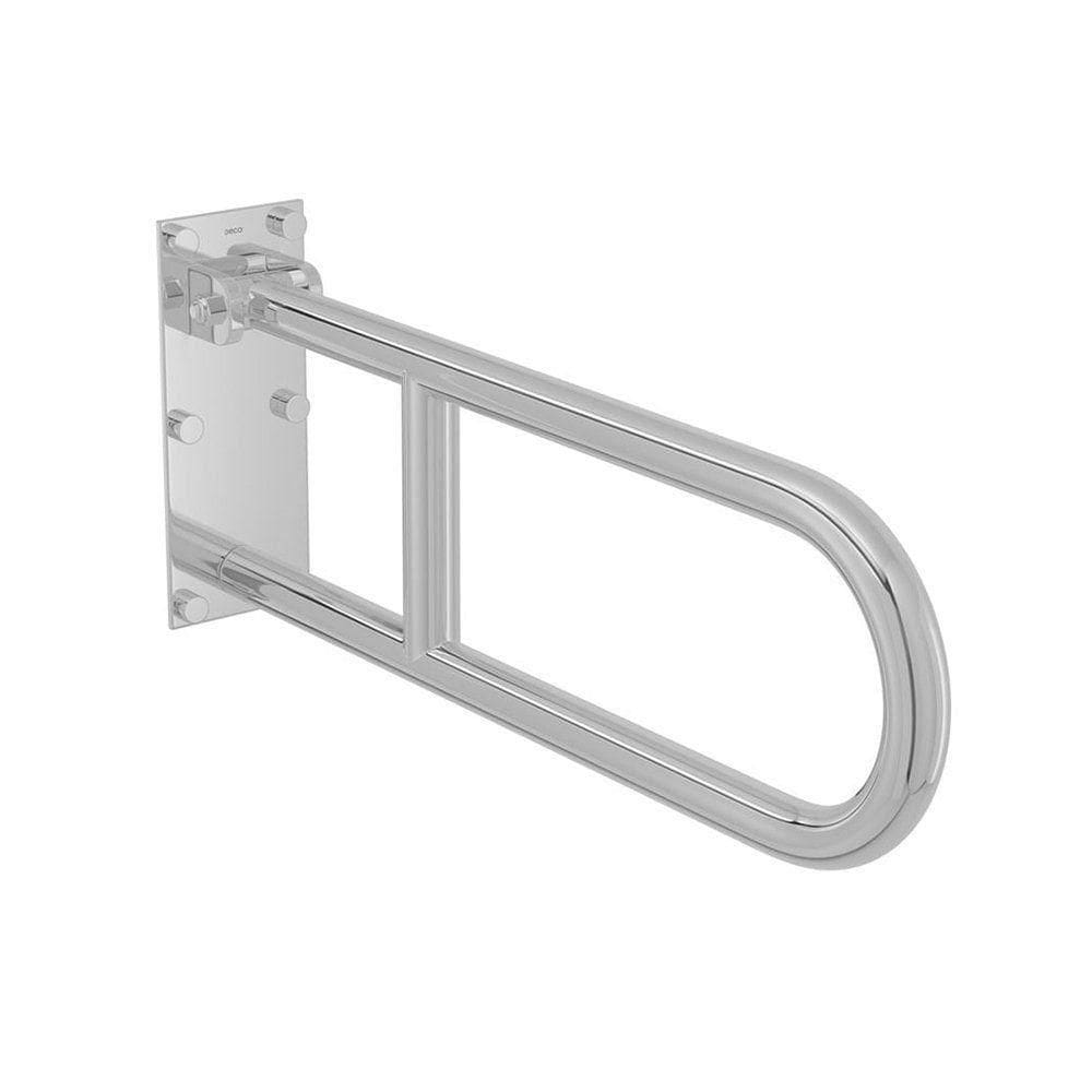 Barra De Apoio Lateral Articulável Deca Conforto 2315.i.060.pol.n 60cm Inox Polido