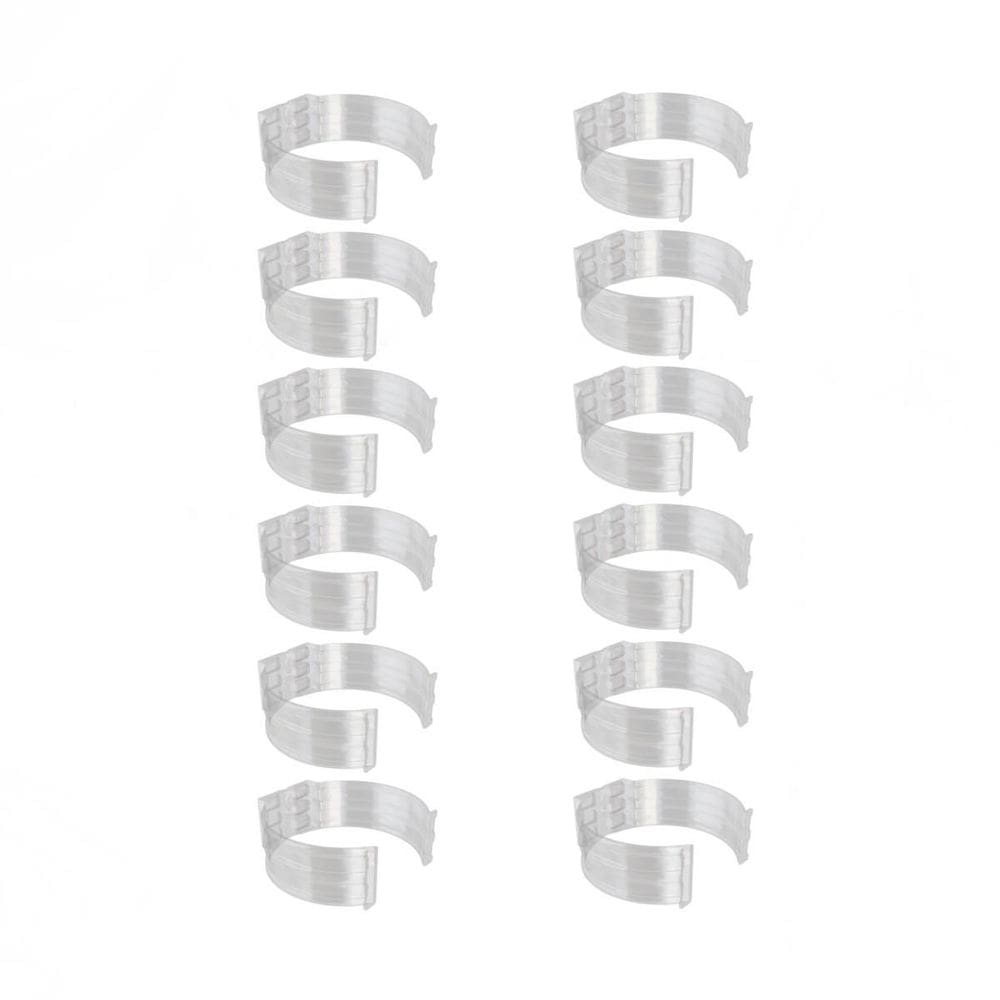 Kit 12 Abraçadeira Impacto Cano 20Mm 1/2`` Incolor Estrela