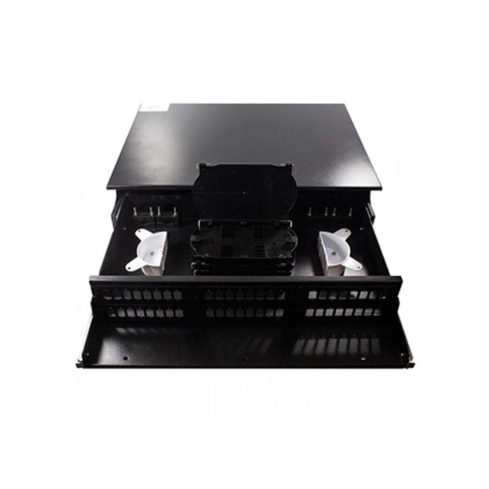 Caixa Dio Evus 19” 48fo P- Rack Preto