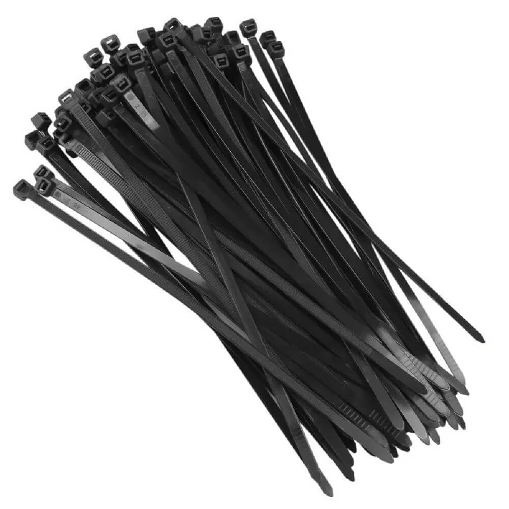 Abraçadeira Preta de 3,6 x 250 mm com 100 unidades - 8863 - BRASFORT