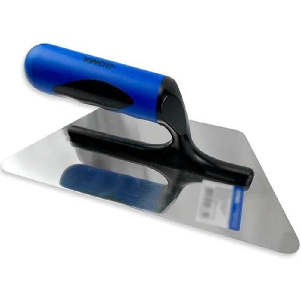 Desempenadeira Trapezio Aço Inox Para Efeito Cimento Queimad