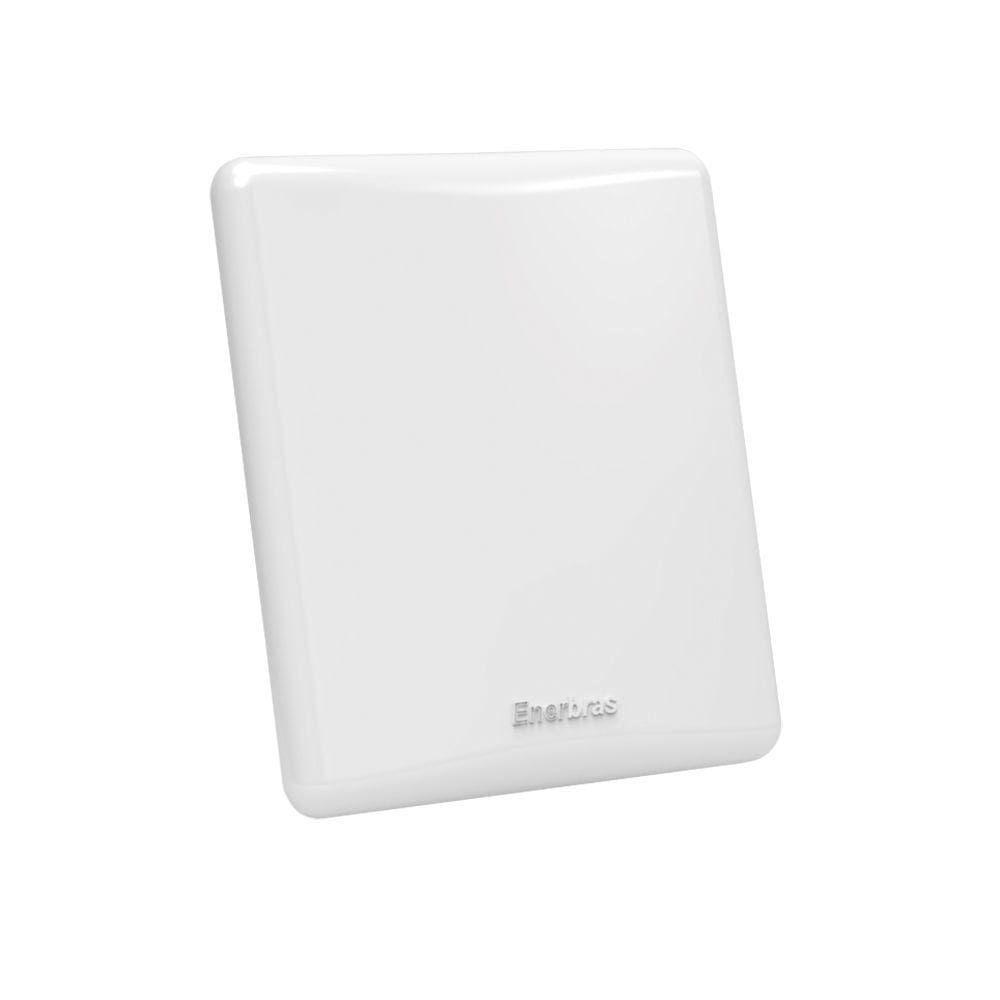 Placa Enerbras Sem Furo Para Caixa 3 X 3 Branca